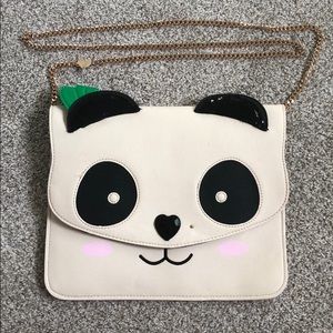 Betsy Johnson Panda crossbody